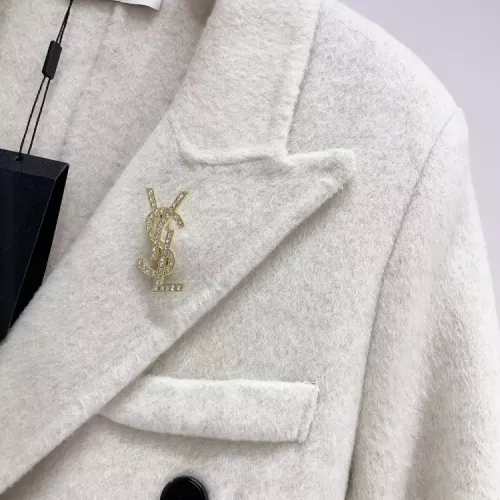 Replica Yves Saint Laurent YSL Coat Long Sleeved For Women #1380293 $162.00 USD for Wholesale
