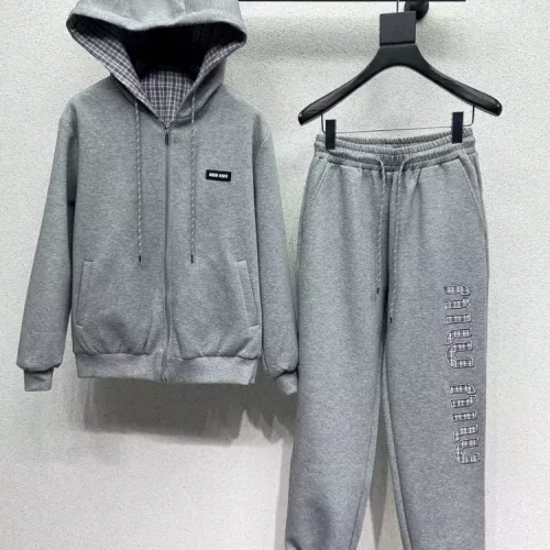 MIU MIU Tracksuits Long Sleeved For Women #1380330 $102.00 USD, Wholesale Replica MIU MIU Tracksuits