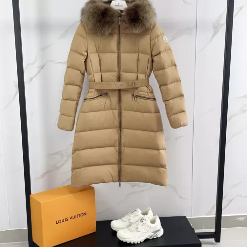 Moncler Down Feather Coat Long Sleeved For Women #1380339 $185.00 USD, Wholesale Replica Moncler Down Feather Coat