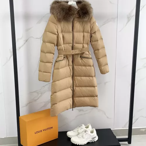 Replica Moncler Down Feather Coat Long Sleeved For Women #1380339 $185.00 USD for Wholesale