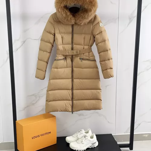 Replica Moncler Down Feather Coat Long Sleeved For Women #1380341 $185.00 USD for Wholesale