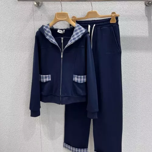 MIU MIU Tracksuits Long Sleeved For Women #1380348 $102.00 USD, Wholesale Replica MIU MIU Tracksuits