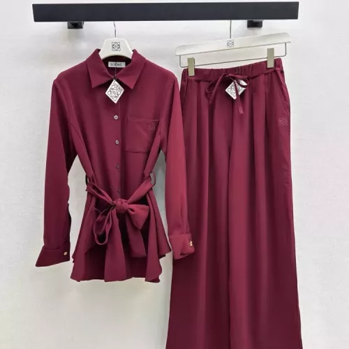 LOEWE Tracksuits Long Sleeved For Women #1380360 $122.00 USD, Wholesale Replica LOEWE Tracksuits