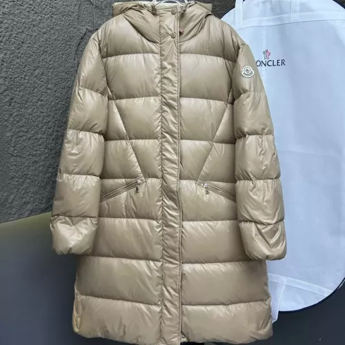 Moncler Down Feather Coat Long Sleeved For Women #1380365 $195.00 USD, Wholesale Replica Moncler Down Feather Coat