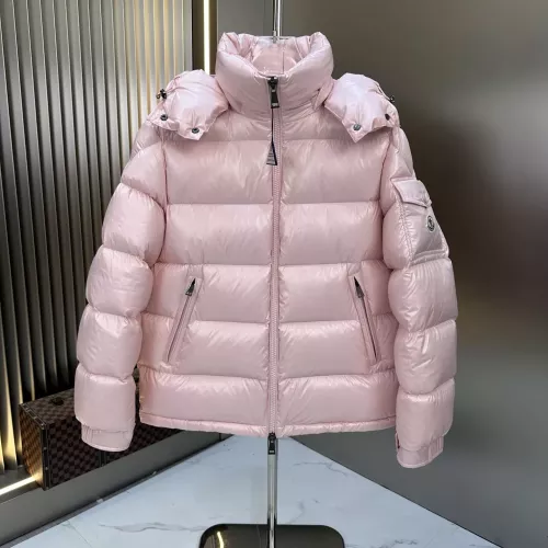 Moncler Down Feather Coat Long Sleeved For Women #1380372 $202.00 USD, Wholesale Replica Moncler Down Feather Coat