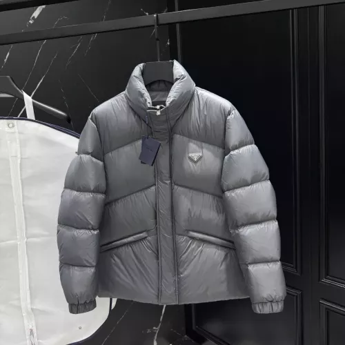 Prada Down Feather Coat Long Sleeved For Unisex #1380375 $247.93 USD, Wholesale Replica Prada Down Feather Coat