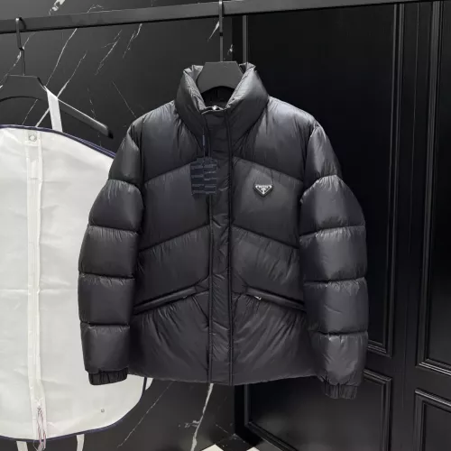 Prada Down Feather Coat Long Sleeved For Unisex #1380376 $247.93 USD, Wholesale Replica Prada Down Feather Coat