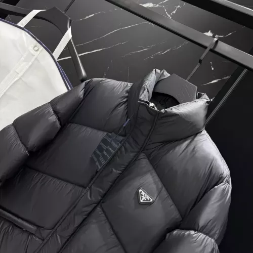 Replica Prada Down Feather Coat Long Sleeved For Unisex #1380376 $247.93 USD for Wholesale