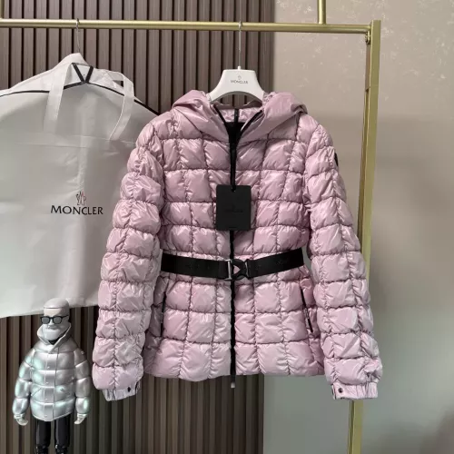 Moncler Down Feather Coat Long Sleeved For Women #1380387 $172.00 USD, Wholesale Replica Moncler Down Feather Coat