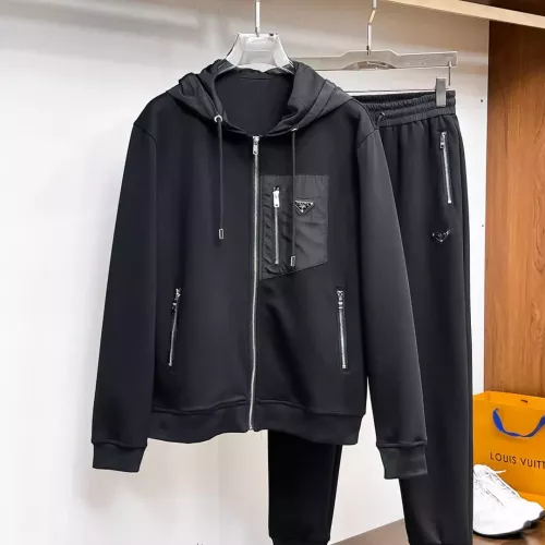 Prada Tracksuits Long Sleeved For Men #1380411 $108.00 USD, Wholesale Replica Prada Tracksuits