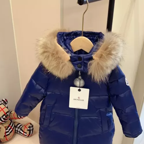 Moncler Down Feather Coat Long Sleeved For Kids #1380450 $115.00 USD, Wholesale Replica Moncler Down Feather Coat