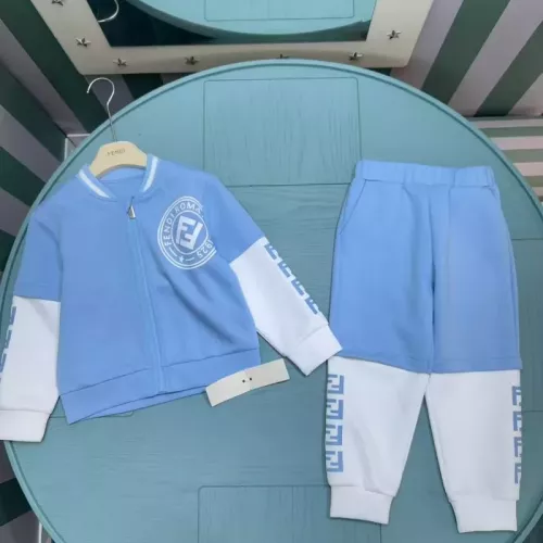 Fendi Tracksuits Long Sleeved For Kids #1380478 $96.00 USD, Wholesale Replica Fendi Tracksuits