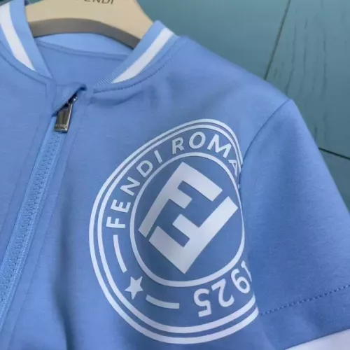 Replica Fendi Tracksuits Long Sleeved For Kids #1380478 $96.00 USD for Wholesale