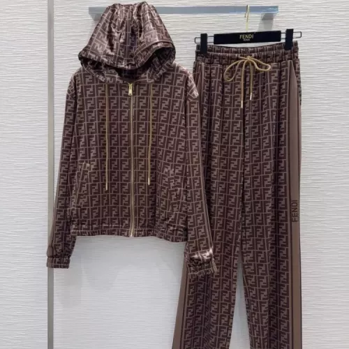 Fendi Tracksuits Long Sleeved For Women #1380514 $112.00 USD, Wholesale Replica Fendi Tracksuits