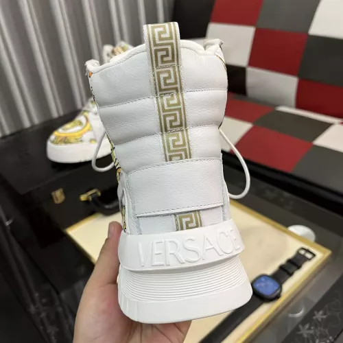 Replica Versace High Tops Shoes For Men #1380517 $88.00 USD for Wholesale