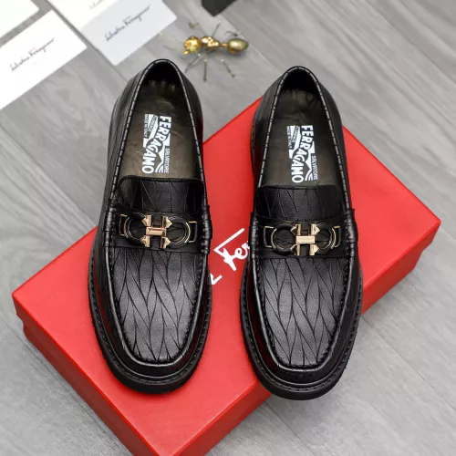 Salvatore Ferragamo Leather Shoes For Men #1380529 $98.00 USD, Wholesale Replica Salvatore Ferragamo Leather Shoes
