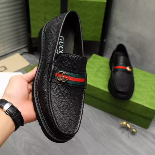 Replica Gucci Oxfords Shoes For Men #1380549 $98.00 USD for Wholesale