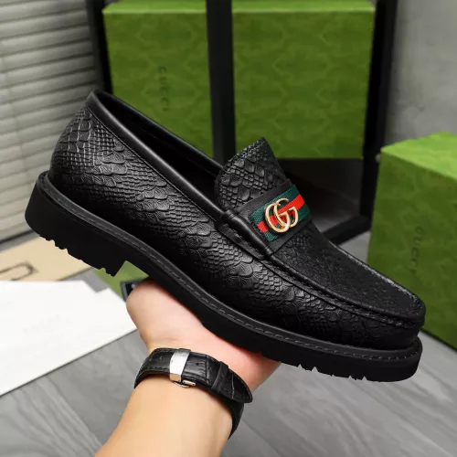 Replica Gucci Oxfords Shoes For Men #1380549 $98.00 USD for Wholesale