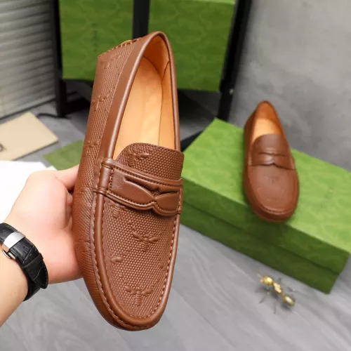 Replica Gucci Oxfords Shoes For Men #1380575 $76.00 USD for Wholesale
