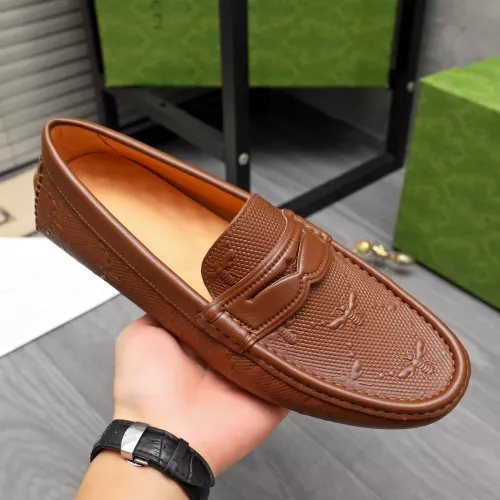 Replica Gucci Oxfords Shoes For Men #1380575 $76.00 USD for Wholesale