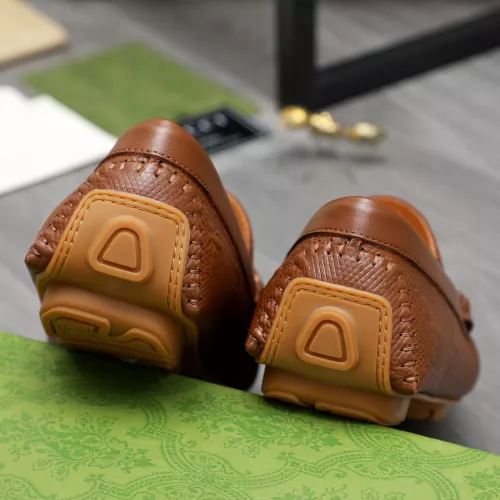 Replica Gucci Oxfords Shoes For Men #1380575 $76.00 USD for Wholesale