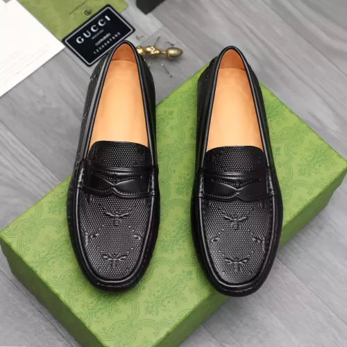 Replica Gucci Oxfords Shoes For Men #1380576 $76.00 USD for Wholesale
