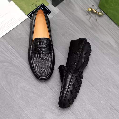 Replica Gucci Oxfords Shoes For Men #1380576 $76.00 USD for Wholesale