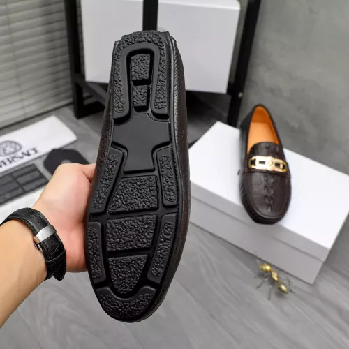 Replica Versace Leather Shoes For Men #1380606 $76.00 USD for Wholesale