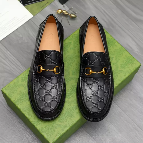 Replica Gucci Oxfords Shoes For Men #1380609 $82.00 USD for Wholesale