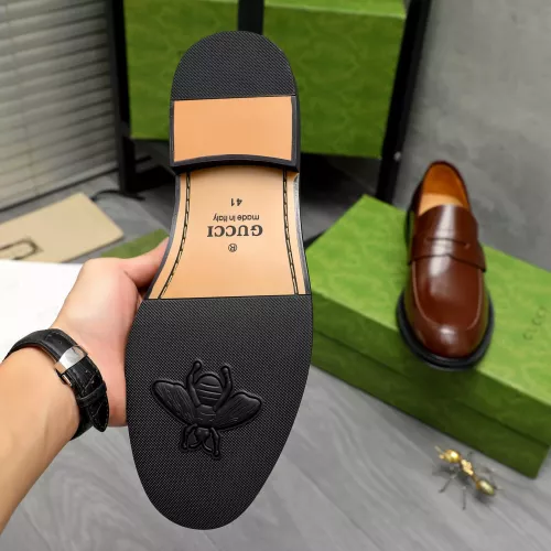 Replica Gucci Oxfords Shoes For Men #1380610 $96.00 USD for Wholesale
