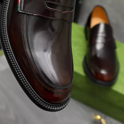 Replica Gucci Oxfords Shoes For Men #1380611 $96.00 USD for Wholesale