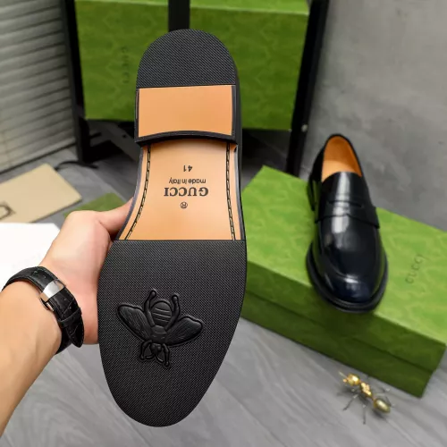 Replica Gucci Oxfords Shoes For Men #1380612 $96.00 USD for Wholesale