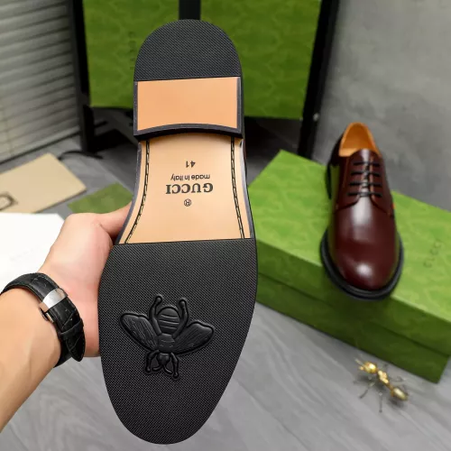 Replica Gucci Oxfords Shoes For Men #1380614 $96.00 USD for Wholesale