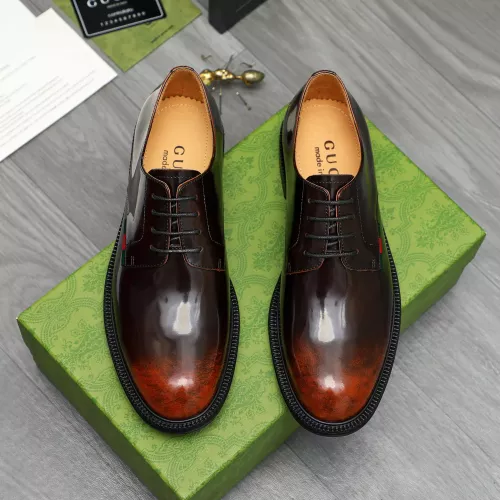 Replica Gucci Oxfords Shoes For Men #1380615 $96.00 USD for Wholesale