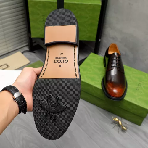 Replica Gucci Oxfords Shoes For Men #1380615 $96.00 USD for Wholesale