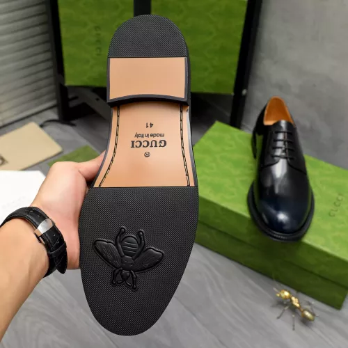 Replica Gucci Oxfords Shoes For Men #1380616 $96.00 USD for Wholesale