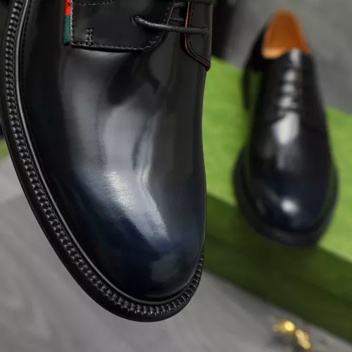 Replica Gucci Oxfords Shoes For Men #1380616 $96.00 USD for Wholesale