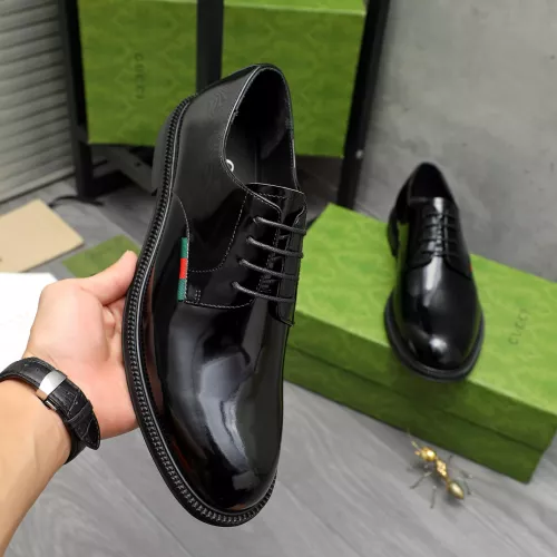 Replica Gucci Oxfords Shoes For Men #1380617 $96.00 USD for Wholesale