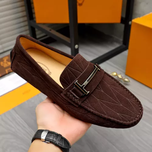 Replica TOD'S Oxfords Shoes For Men #1380629 $76.00 USD for Wholesale