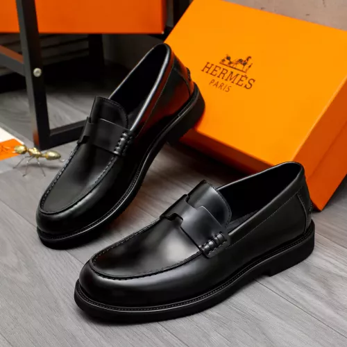 Hermes Leather Shoes For Men #1380638 $85.00 USD, Wholesale Replica Hermes Leather Shoes