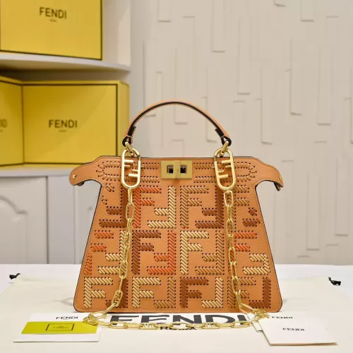 Replica Fendi AAA Quality Handbags For Women #1380645 $205.00 USD for Wholesale