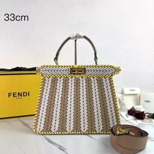 Fendi AAA Quality Handbags For Women #1380665 $192.00 USD, Wholesale Replica Fendi AAA Quality Handbags
