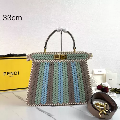 Fendi AAA Quality Handbags For Women #1380666 $192.00 USD, Wholesale Replica Fendi AAA Quality Handbags