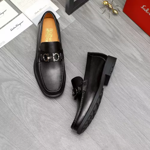 Salvatore Ferragamo Leather Shoes For Men #1380683 $85.00 USD, Wholesale Replica Salvatore Ferragamo Leather Shoes