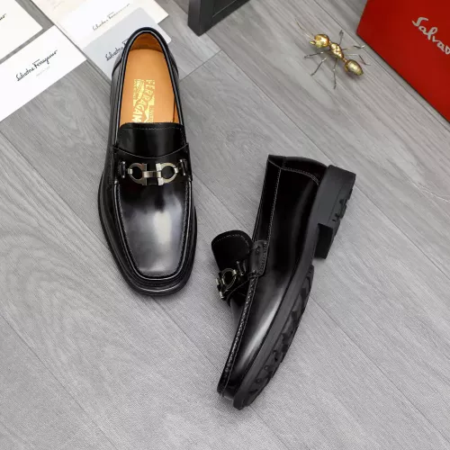 Salvatore Ferragamo Leather Shoes For Men #1380686 $85.00 USD, Wholesale Replica Salvatore Ferragamo Leather Shoes
