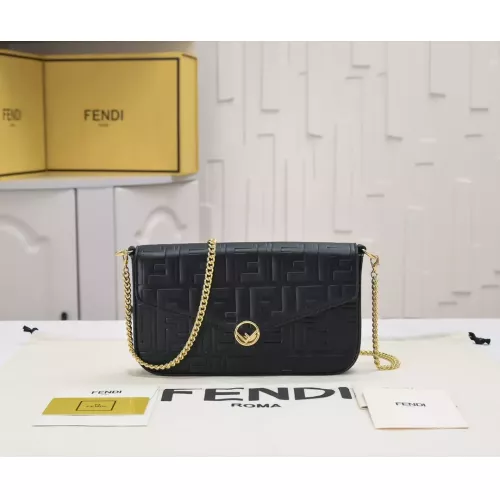 Replica Fendi AAA Quality Messenger Bags For Women #1380692 $132.00 USD for Wholesale
