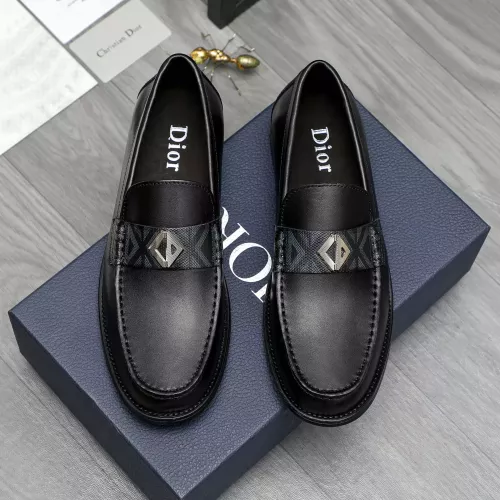 Christian Dior Leather Shoes For Men #1380729 $82.00 USD, Wholesale Replica Christian Dior Leather Shoes