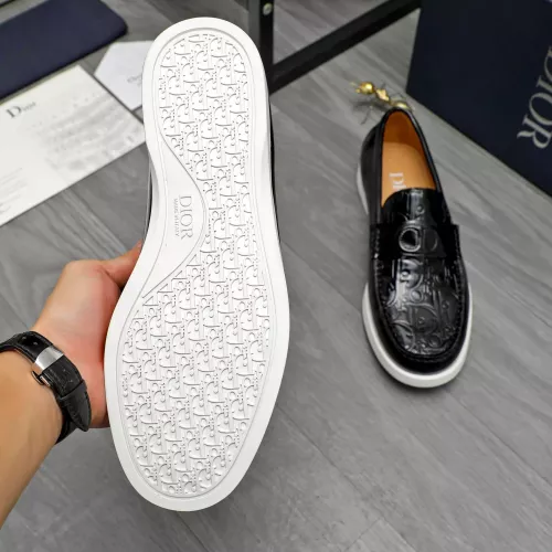 Replica Christian Dior Leather Shoes For Men #1380732 $88.00 USD for Wholesale