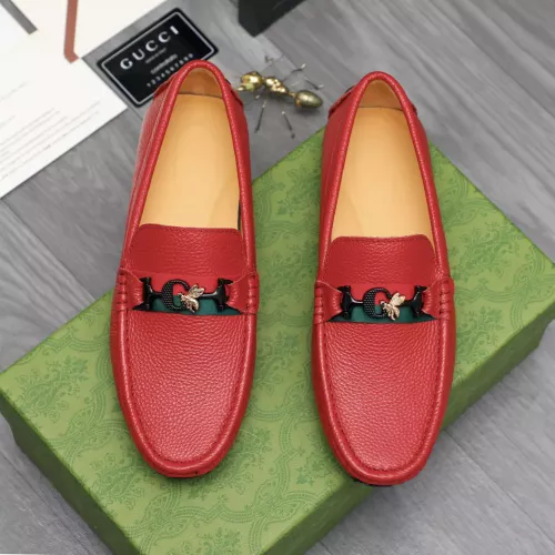 Replica Gucci Oxfords Shoes For Men #1380736 $72.00 USD for Wholesale