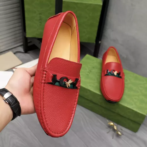Replica Gucci Oxfords Shoes For Men #1380736 $72.00 USD for Wholesale